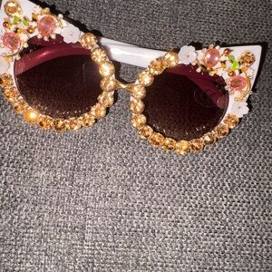 Embellished Cat-Eye Sunglasses